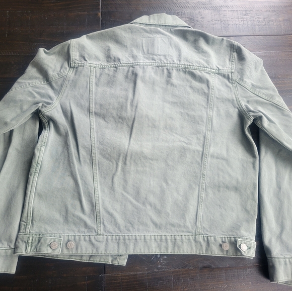 Green Denim Jacket - Picture 2 of 2